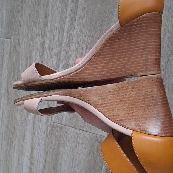 Chloe velcro ankle strap wedge sandals - Picture 12 of 16